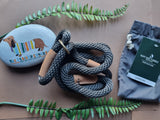 Charcoal Rope Lead