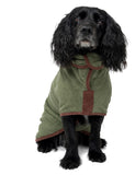 Dog Drying Coat - MOSS Country Collection by RUFF & TUMBLE
