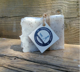 100% Coconut Oil Soap with Lavender Essential Oil and Poppy Seeds