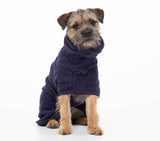 Dog Drying Coat - BLACKBERRY Classic Collection by RUFF & TUMBLE