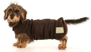 DACHSHUND Drying Coat - MUD Country Collection by RUFF & TUMBLE